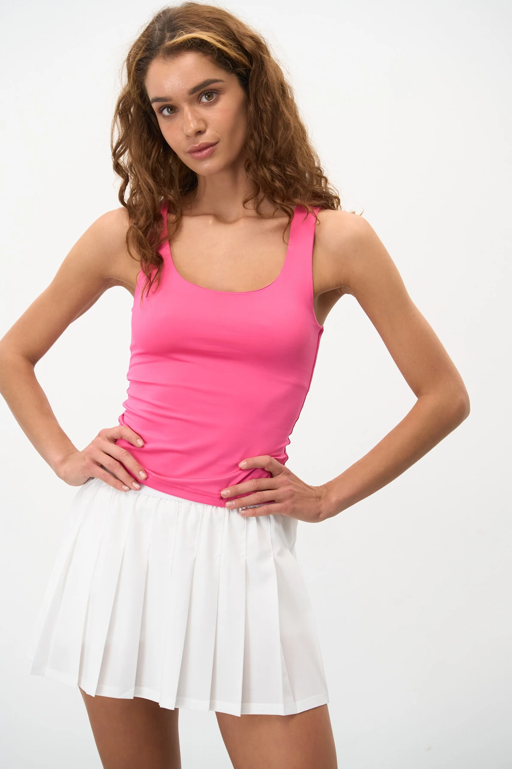 Neckline Square Tank Tops